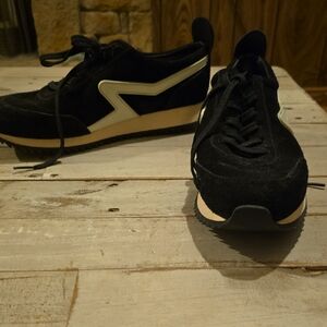 rag & bone Black and Cream Athletic Shoes